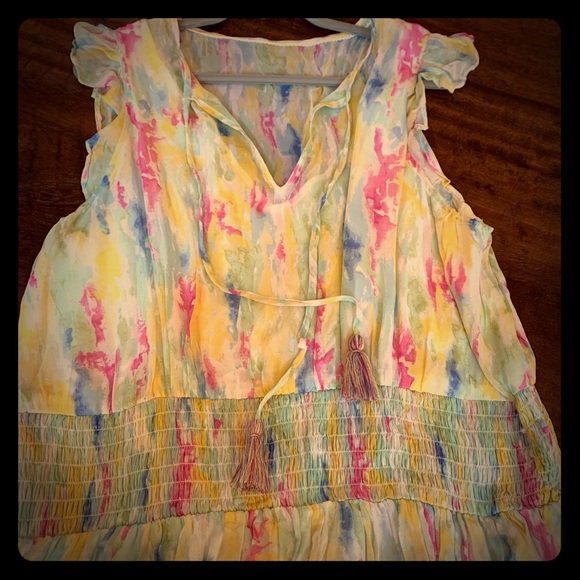 Anthropologie Dresses & Skirts - New Athropologie Watercolor Dress size 20